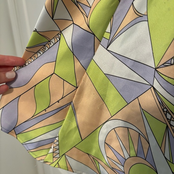 Zara 70s Disco Satin Mini Cutout Dress - Picture 3 of 6